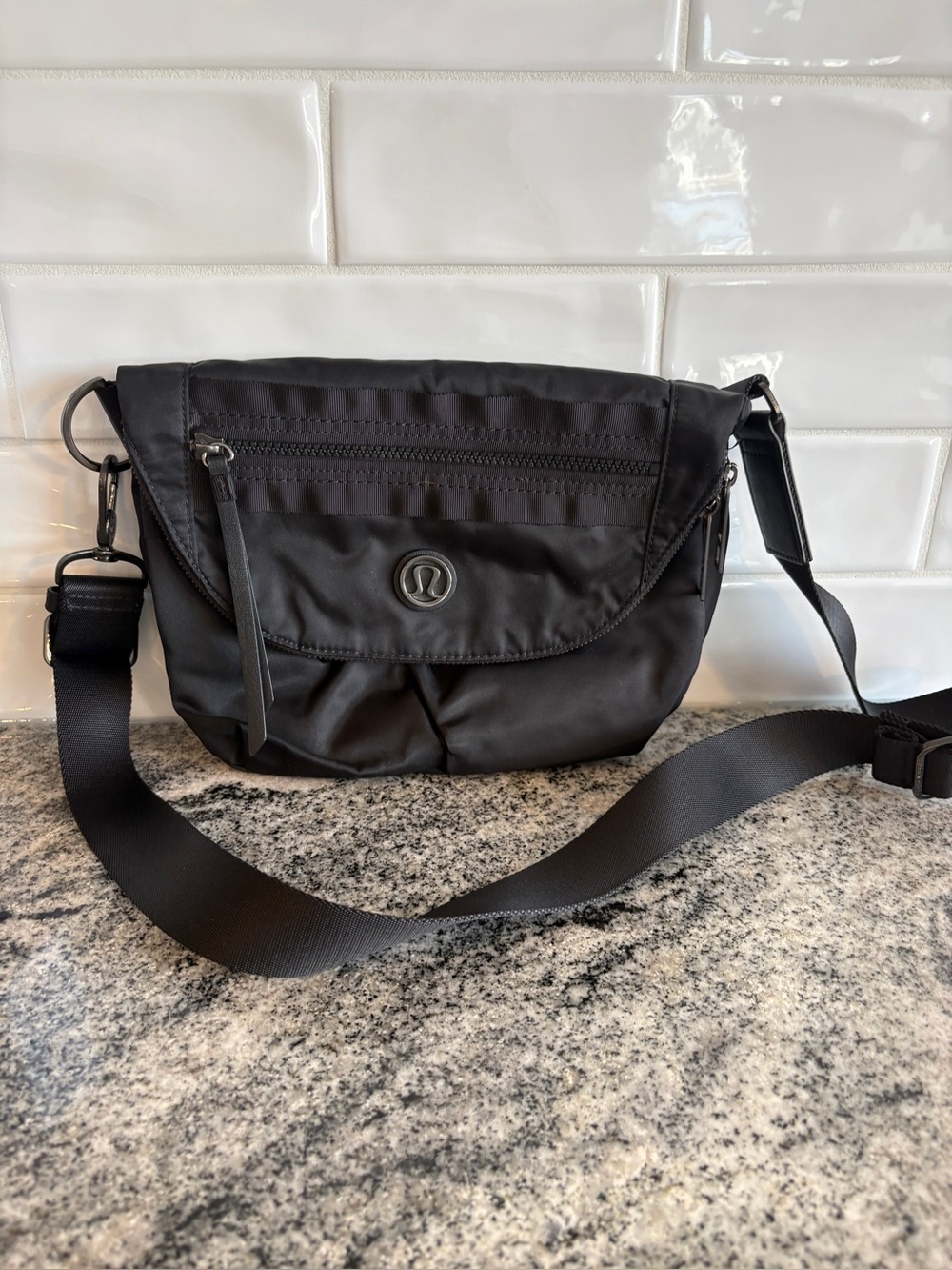 lululemon athletica Black Crossbody Bag